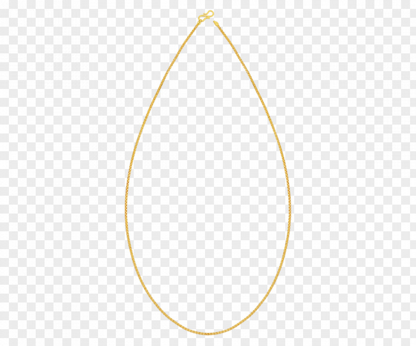 Gold Chain Line Circle Body Jewellery PNG