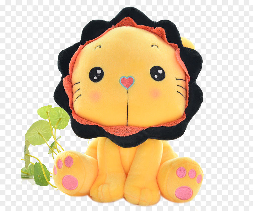 Little Lion Doll Plush Toys Stuffed Toy Cartoon PNG