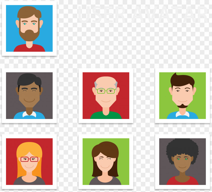 7 Square User Avatar Vector Download Icon PNG