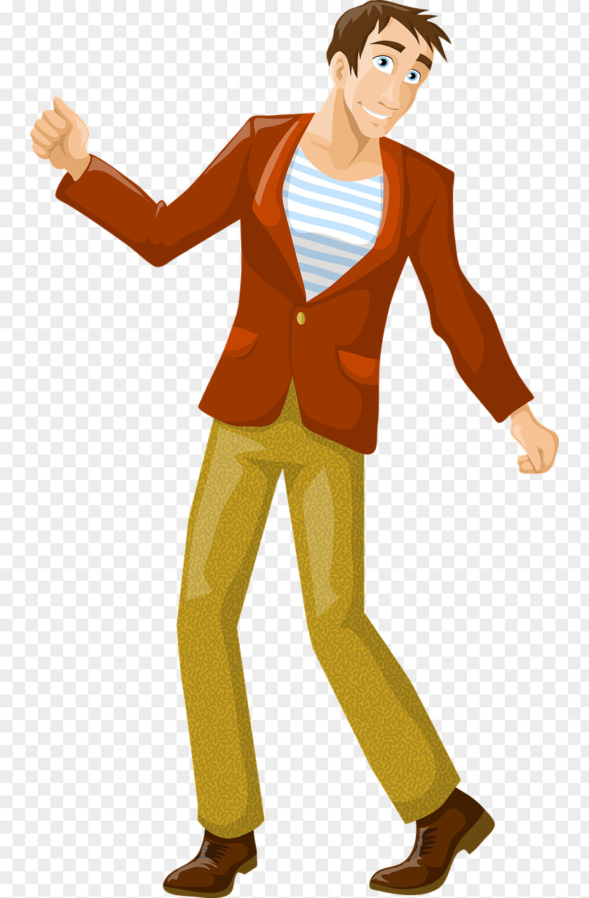 Handsome Vector Graphics Clip Art Illustration Image PNG