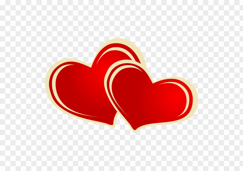 Heart-shaped Dark Red Vector Heart Euclidean PNG