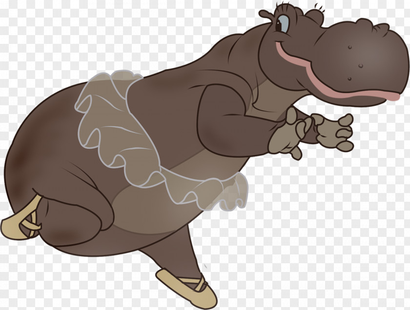 Hippo Hippopotamus Animation Cartoon Clip Art PNG