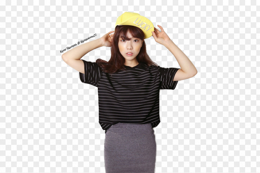 Ulzzang K-pop T-shirt Hat Shoulder PNG
