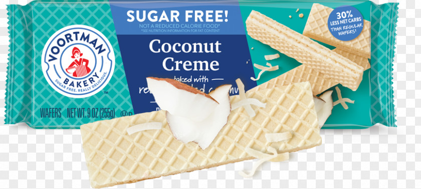 Wafer Coconut Keebler Vanilla Wafers Cream Biscuits Sugar PNG