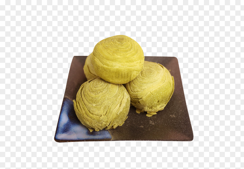 A Dish Of Green Tea Cake Dim Sum Matcha Tieguanyin PNG