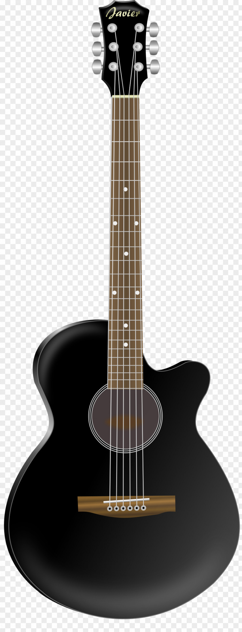 Acoustic Guitar Acoustic-electric Cutaway PNG