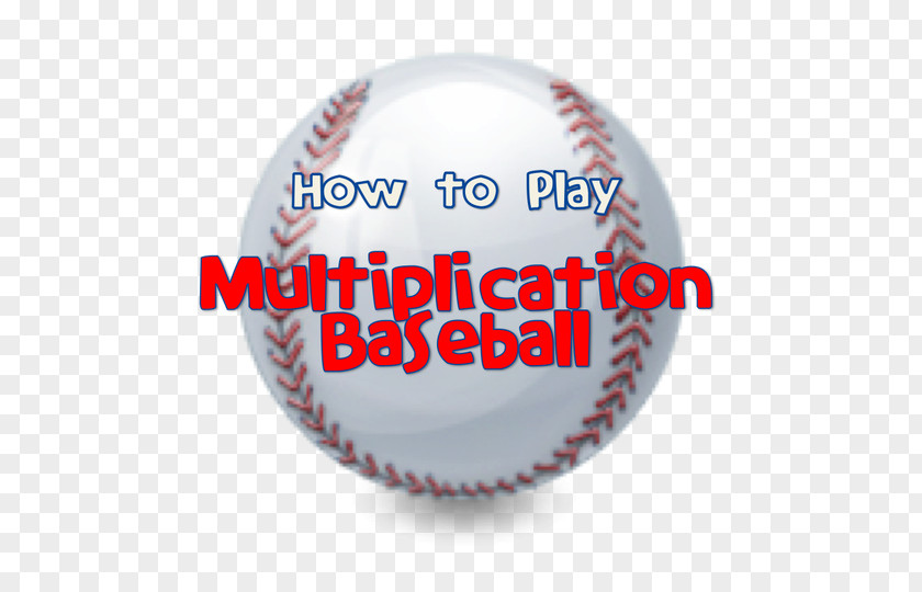 Baseball Worksheet Multiplication Table Mathematics PNG