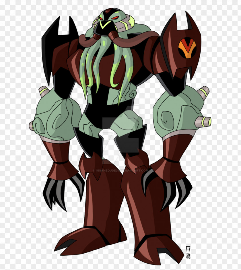 Ben 10 Alien Force: Vilgax Attacks Kevin Levin Four Arms PNG