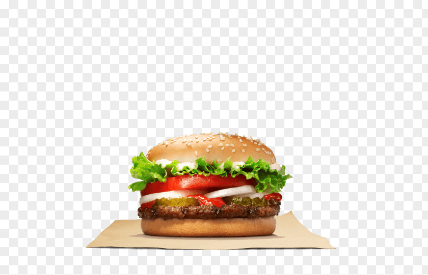 Burger King Whopper Hamburger Cheeseburger Veggie Big PNG