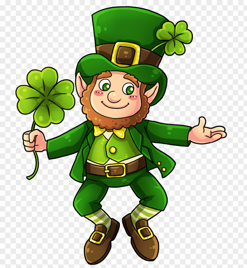 Irish Christmas Clip Art Leprechaun Openclipart Free Content Image PNG