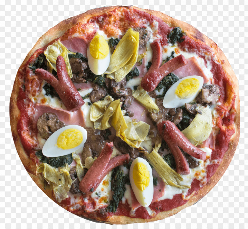 Pizza California-style Prosciutto Sicilian Capricciosa PNG