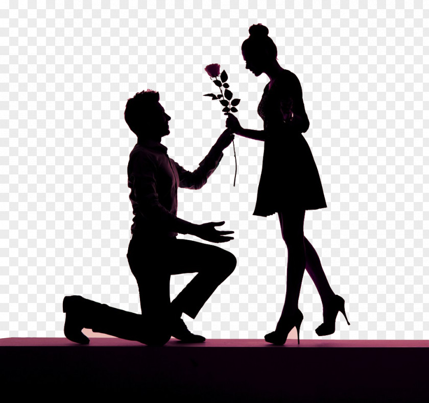 Take A Couple Of Roses Intimate Relationship Clip Art PNG