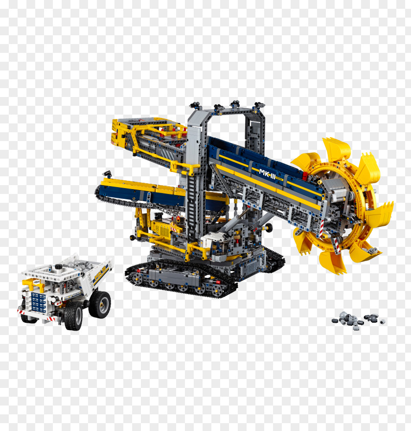 Toy Bucket-wheel Excavator Lego Technic LEGO 42055 Bucket Wheel PNG