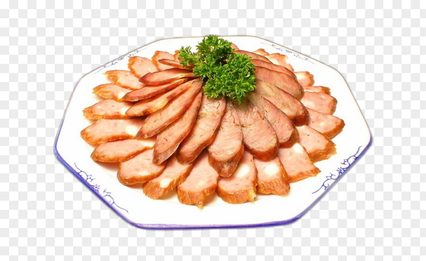 Delicious Ham Intestine Material Picture Sausage Fast Food PNG