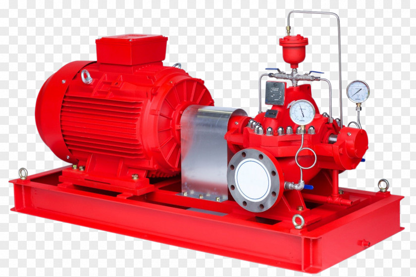 Fire Pump Electric Motor Centrifugal PNG