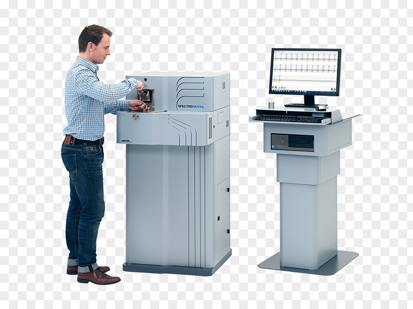 Laboratory Universal Testing Machine Metal Analysis PNG