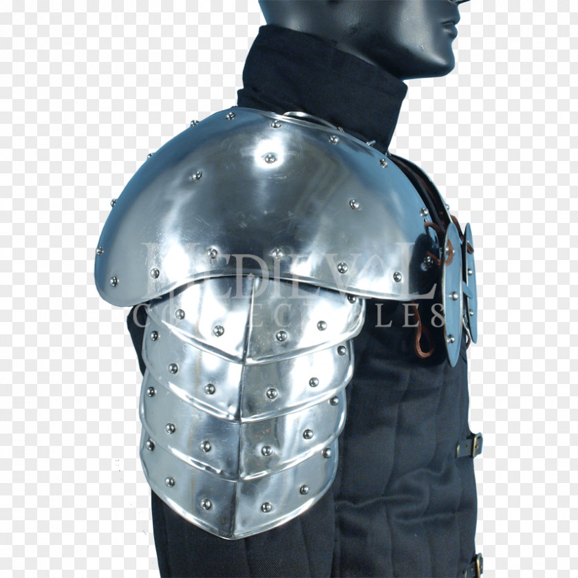 LARP Armor Middle Ages American Football Shoulder Pads Cuirass Components Of Medieval Armour PNG