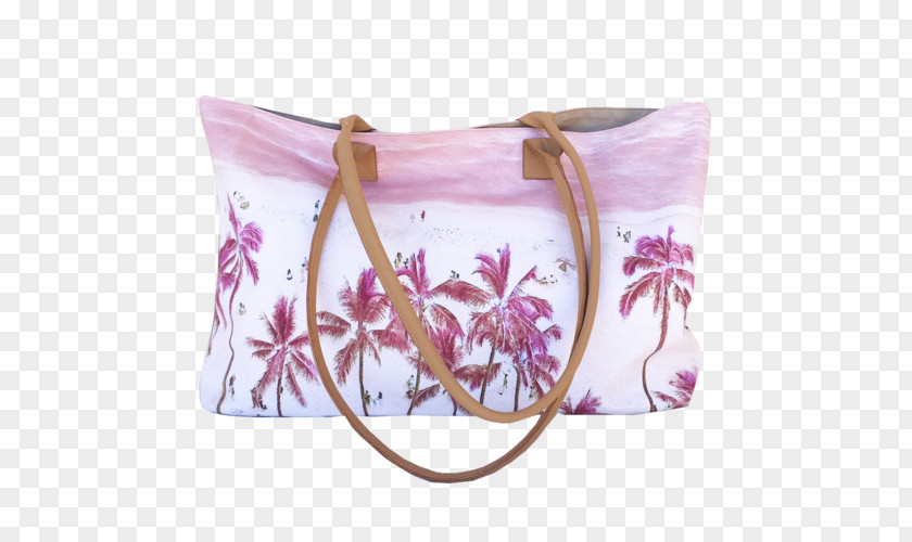 Pink Castle Handbag Tote Bag Guava Waikiki PNG