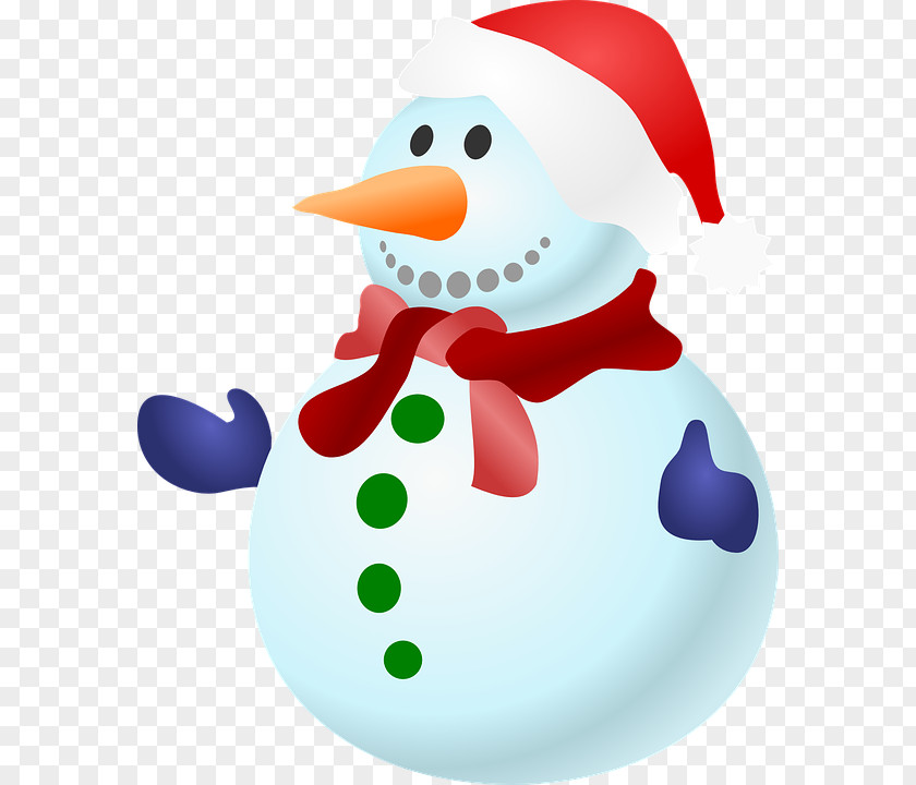 Snowman With Christmas Hats Santa Claus Card Greeting Clip Art PNG