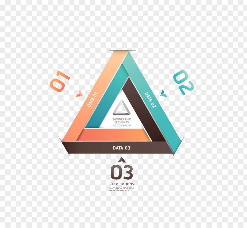 Triangle Origami Illustration PNG