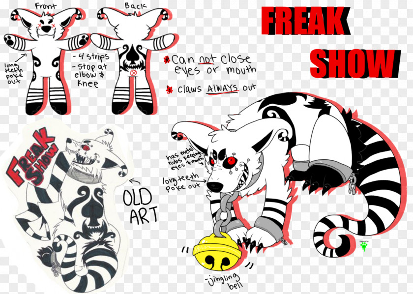 Freak Show Zebra Logo Illustration Product Design Clip Art PNG
