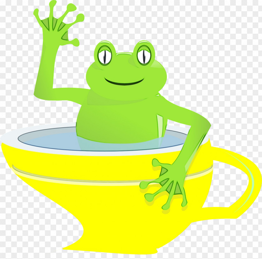 Hyla Tree Frog Green Clip Art Cartoon True PNG