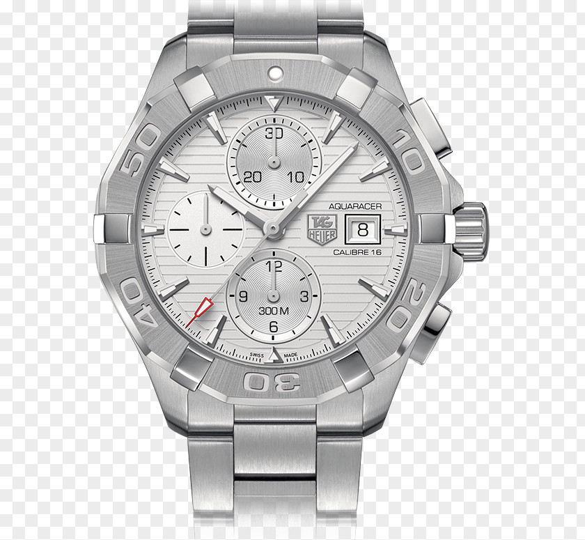 Jewellery Chronograph Watch TAG Heuer Aquaracer PNG