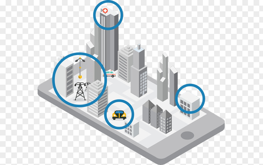 Smart City Devices Renewable Energy Facility Management PNG