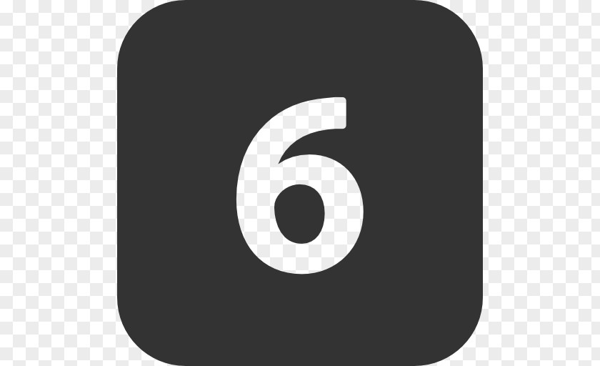 Symbols Number 6 Clip Art PNG