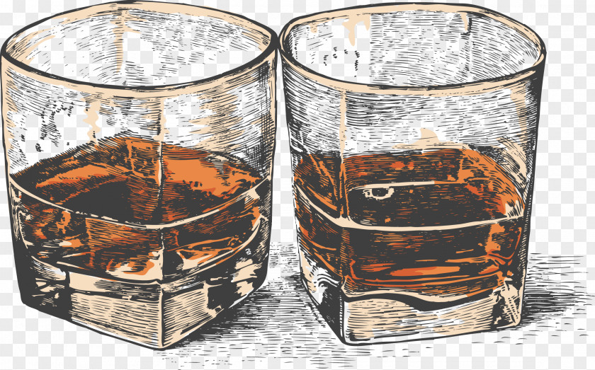 Vector Wine Whisky Moonshine Distilled Beverage Old Fashioned Bourbon Whiskey PNG