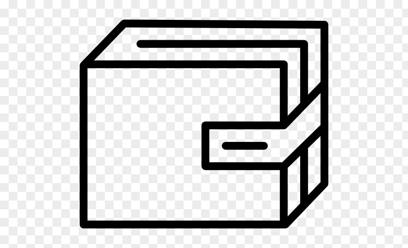 Black And White Rectangle PNG