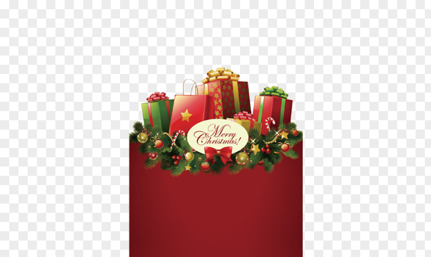 Christmas Gift Decoration Santa Claus PNG