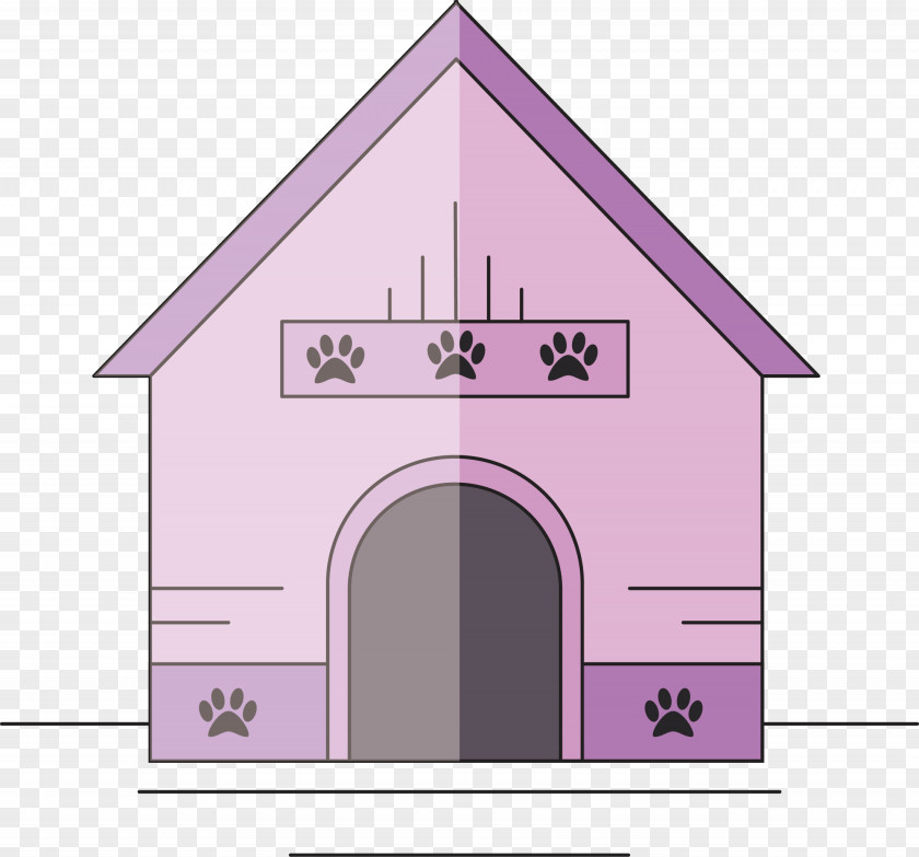 Creative Toy With Purple Chalet Download PNG