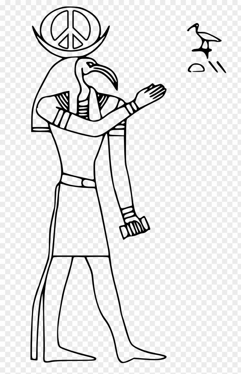 Egyptian Gods Pyramids Ancient Deities Thoth PNG