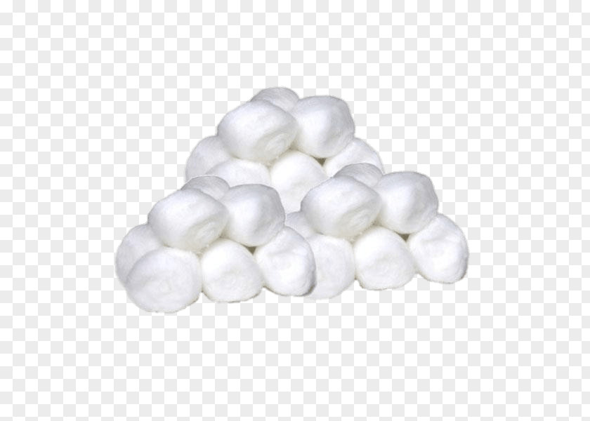 Flake Salt Cotton Balls Bomullsvadd Buds Organic PNG