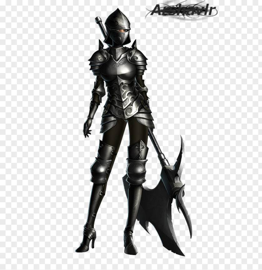 Knight Plate Armour Female Middle Ages PNG
