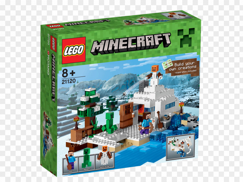 Lego Minecraft LEGO 21120 The Snow Hideout Toy PNG