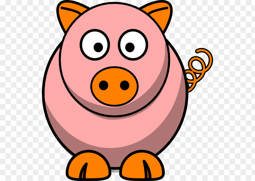 Pig Domestic Clip Art PNG