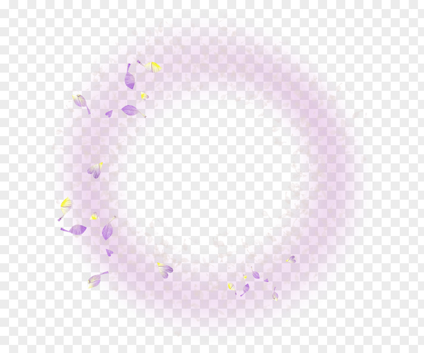 Purple Decorative Ring Symmetry Petal Square, Inc. Pattern PNG