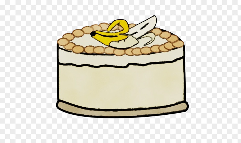 Cake Baked Goods Clip Art Yellow Food Decorating Supply Icing PNG