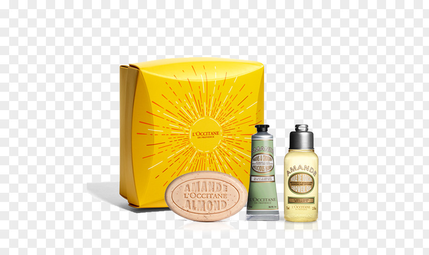 Hand Gift L'Occitane En Provence Shea Butter Perfume Shower Gel Soap PNG