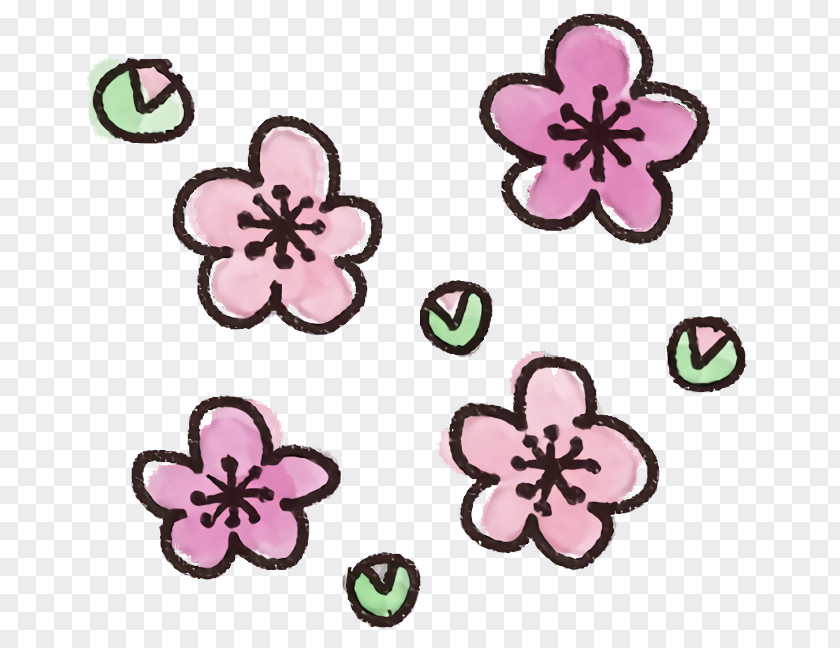 Pink Plant Pattern Petal Flower PNG