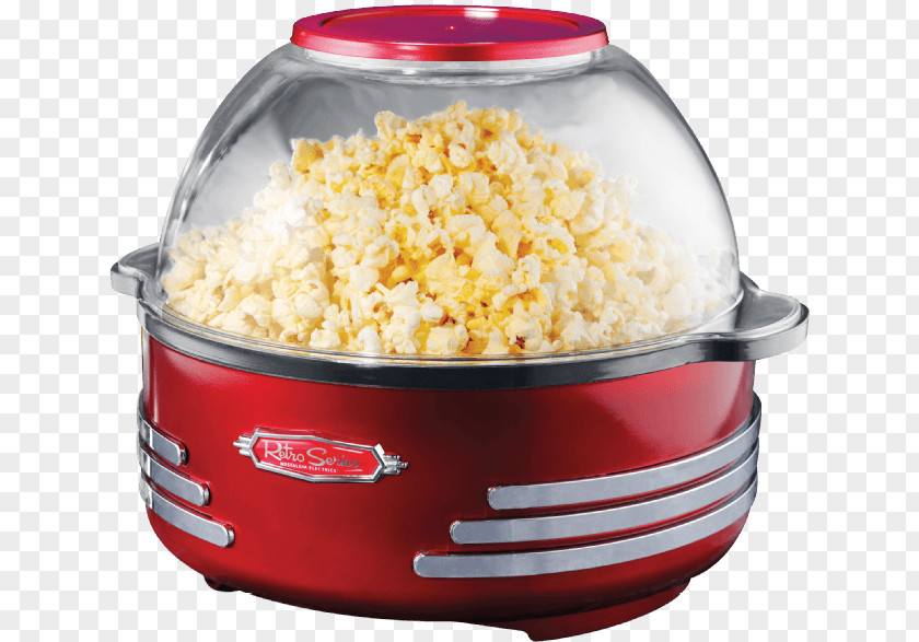 Popcorn Maker Makers Microwave Nostalgia Food PNG