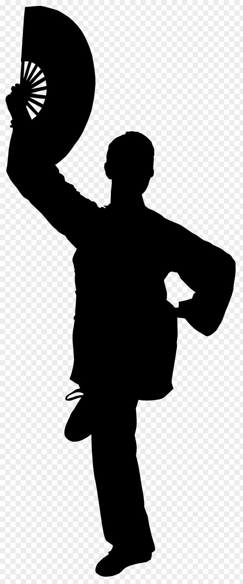 Silhouette Human Behavior Black White Clip Art PNG