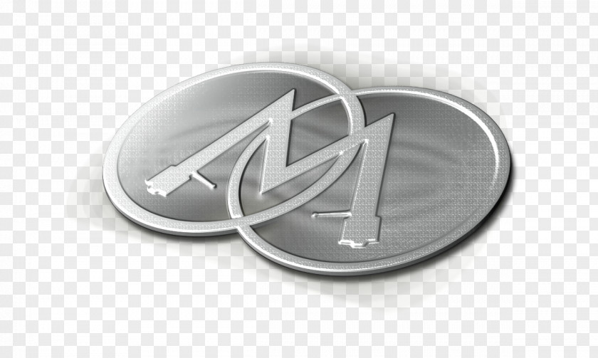 Silver Emblem Brand PNG