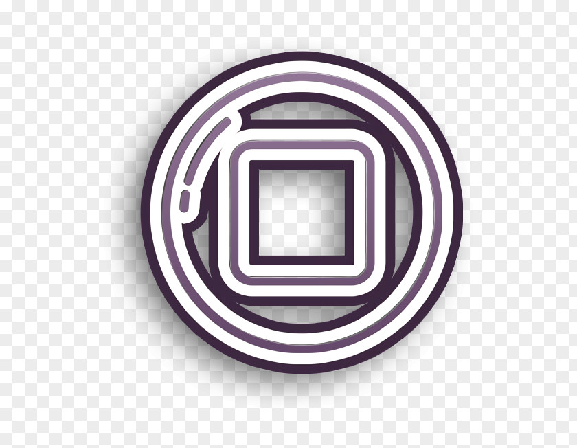 UI Icon Stop Button PNG