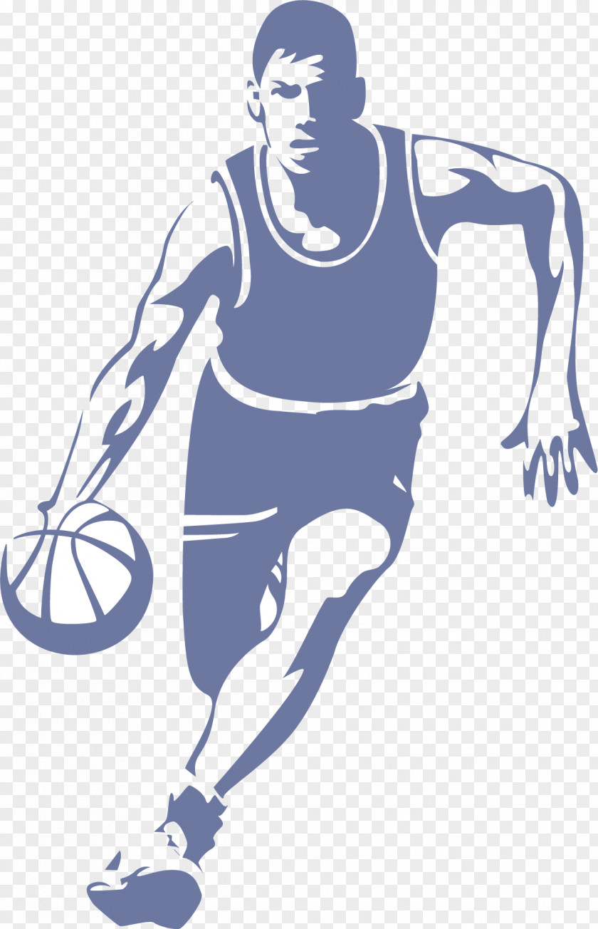 Creative Basketball Players Player Dribbling Slam Dunk PNG