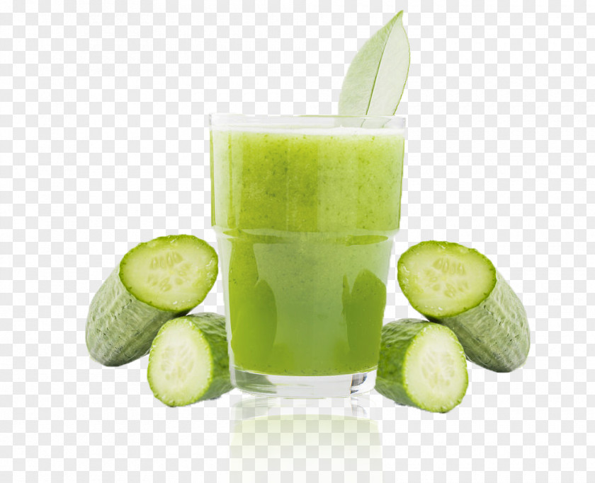 Cut Half Cucumber And Drink Juice Smoothie Limeade Health Shake PNG