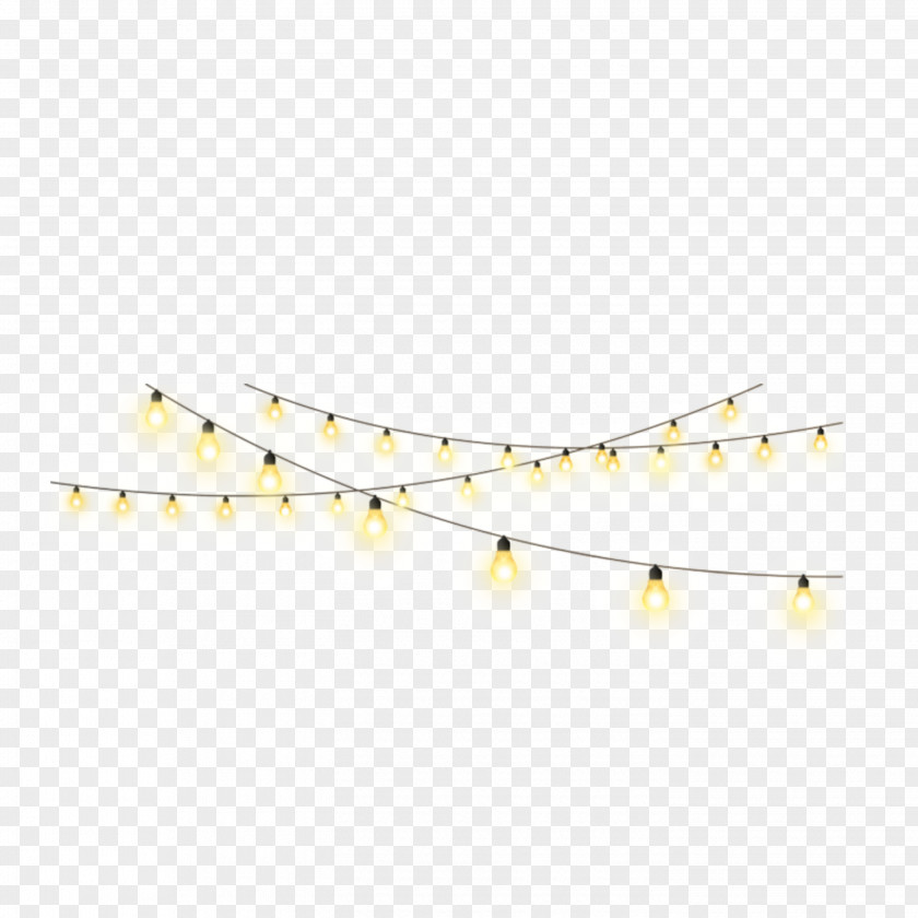 Metal Necklace Yellow Line Jewellery PNG