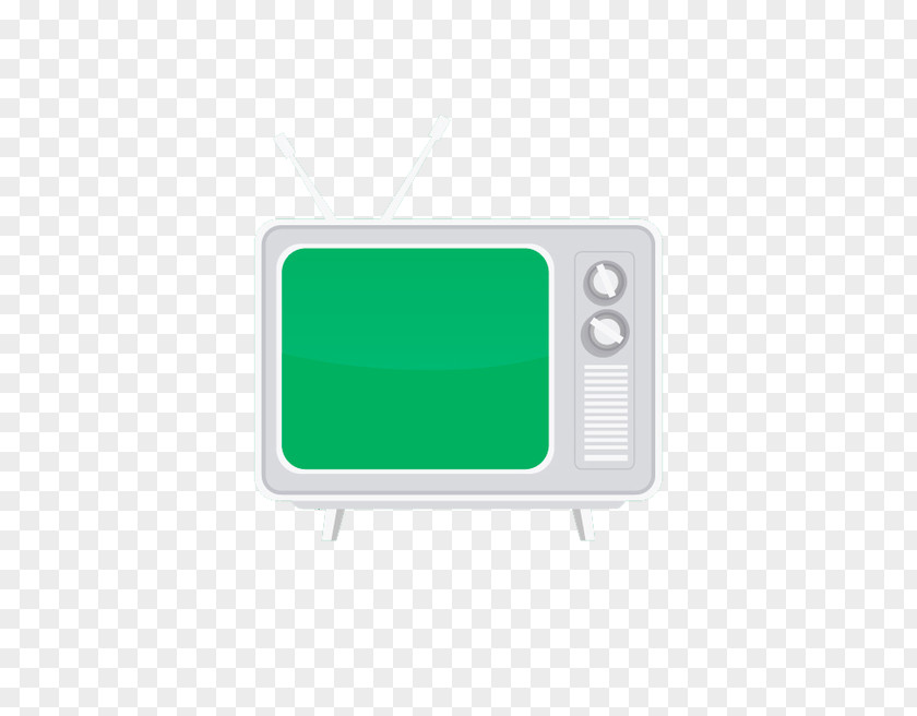 Simple Green TV Technology Pattern PNG